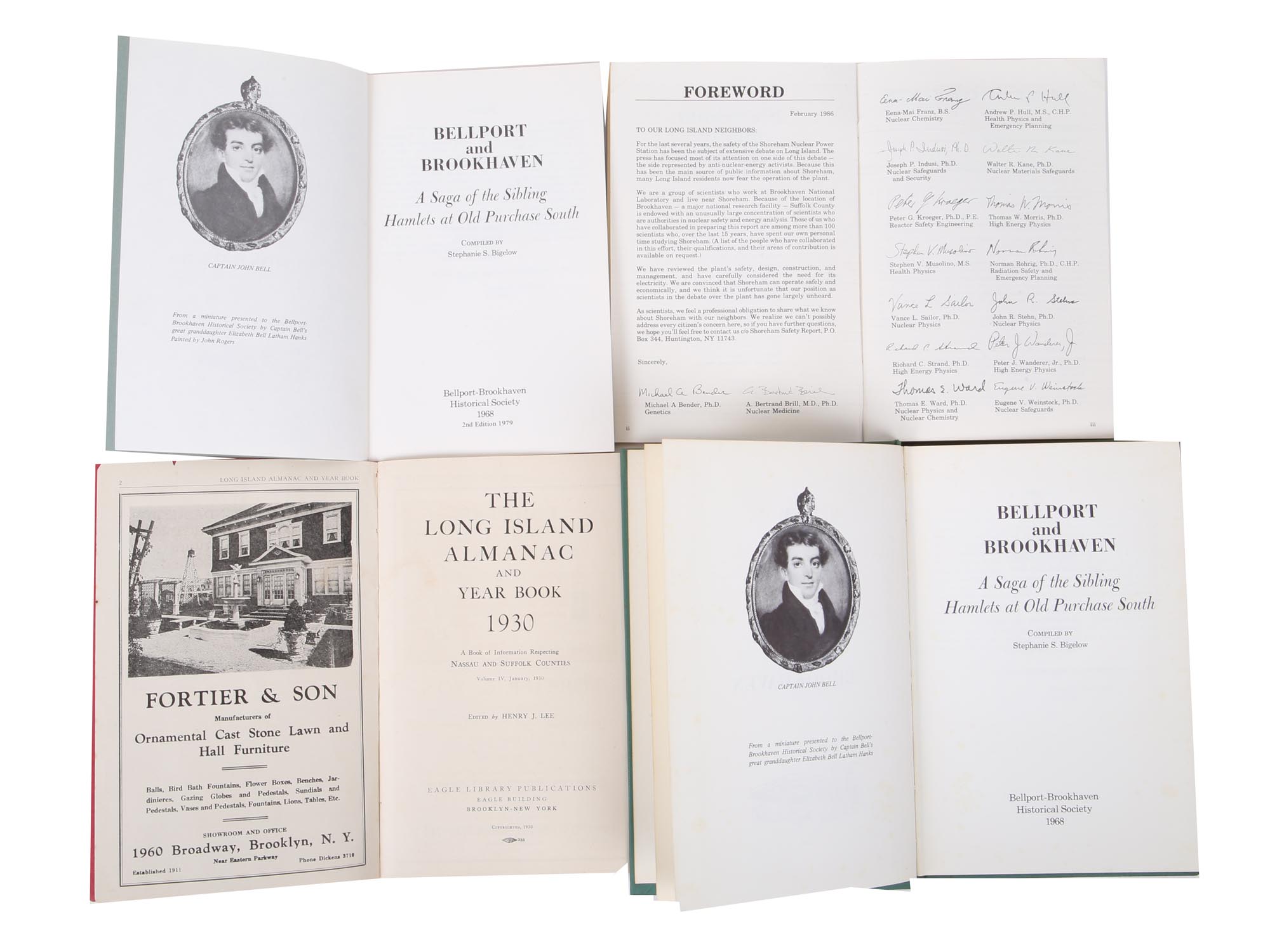 LONG ISLAND NY ANTIQUE AND VINTAGE HISTORY BOOKS PIC-2